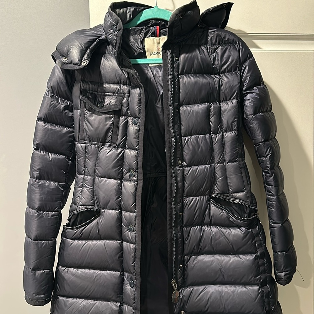 Moncler MIDI Jacket, Navy Blue